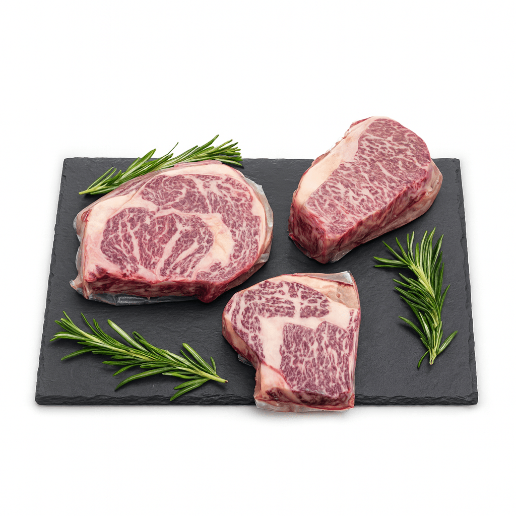 Ilustrativní foto steakového balíčku 1kg Wagyu beef